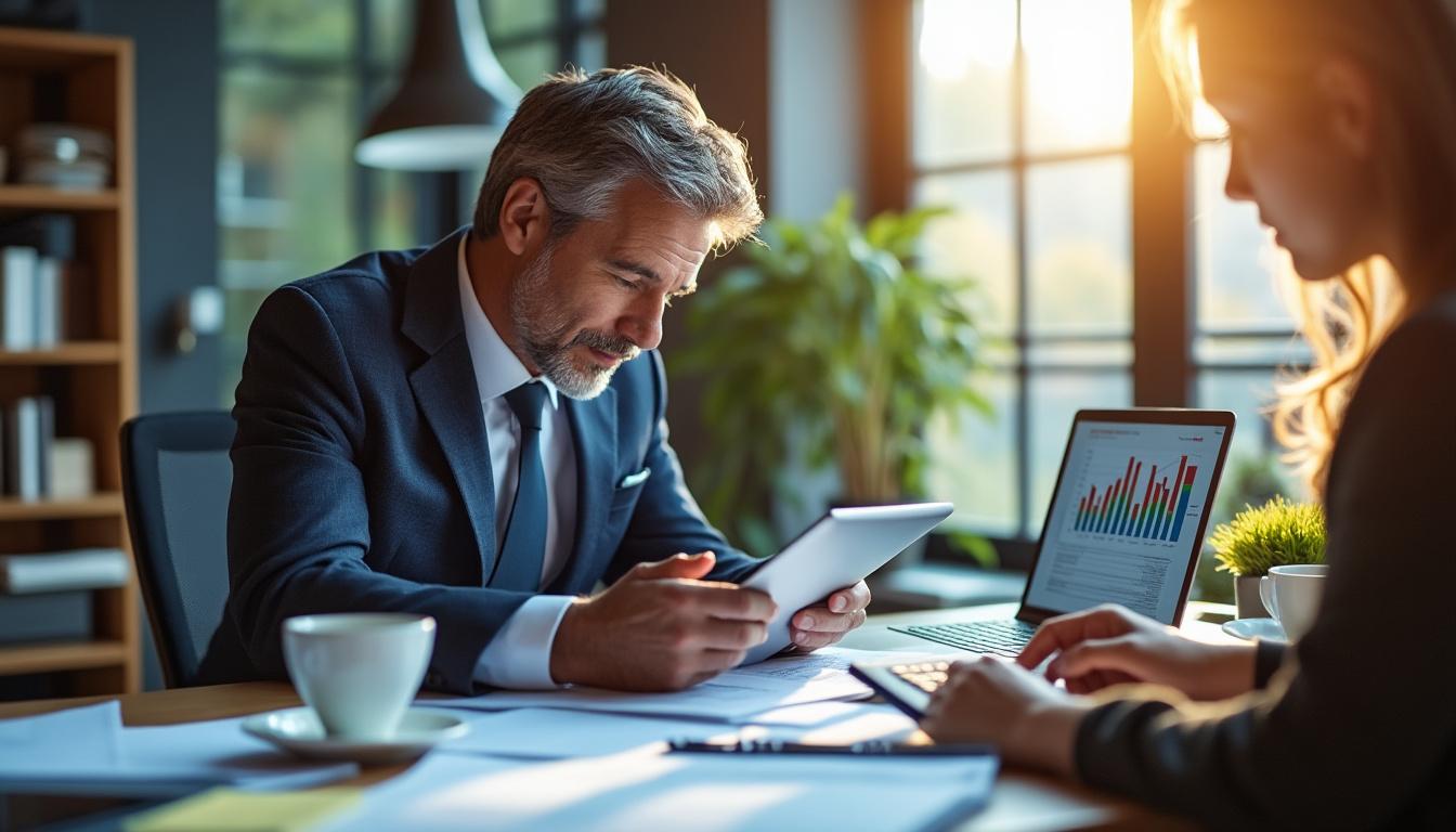 Illustration: L’importance des objectifs d’une stratégie financière pour l’entreprise et le particulier