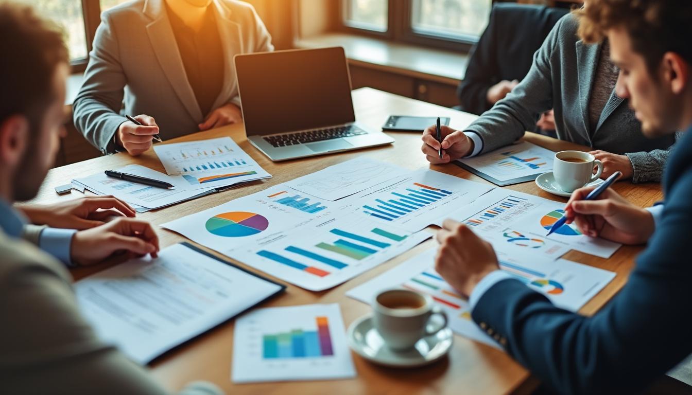 Illustration: Comprendre la stratégie financière pour une PME : définition, enjeux et bénéfices
