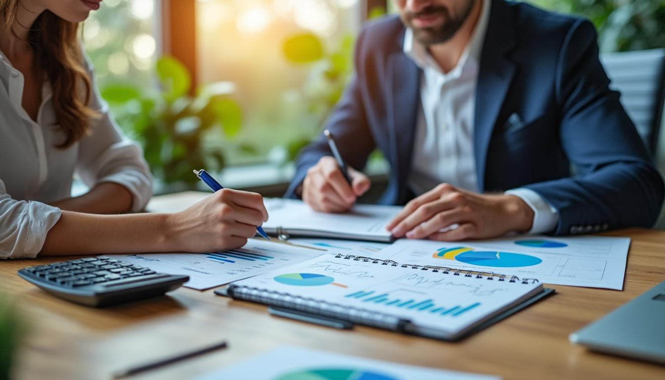 Illustration: Comprendre et élaborer une stratégie financière efficace