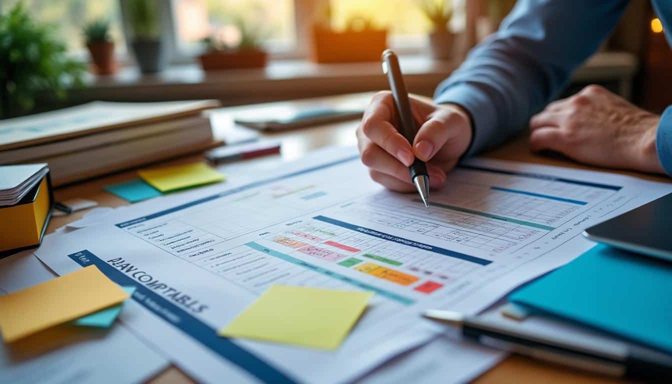 Illustration: Structure et organisation de la liste des comptes du plan comptable pdf
