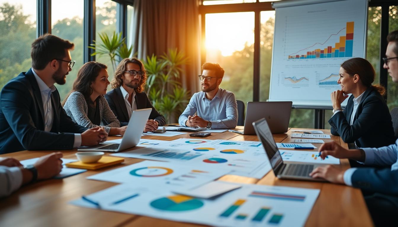 Illustration: Définition et principes de la stratégie financière en entreprise
