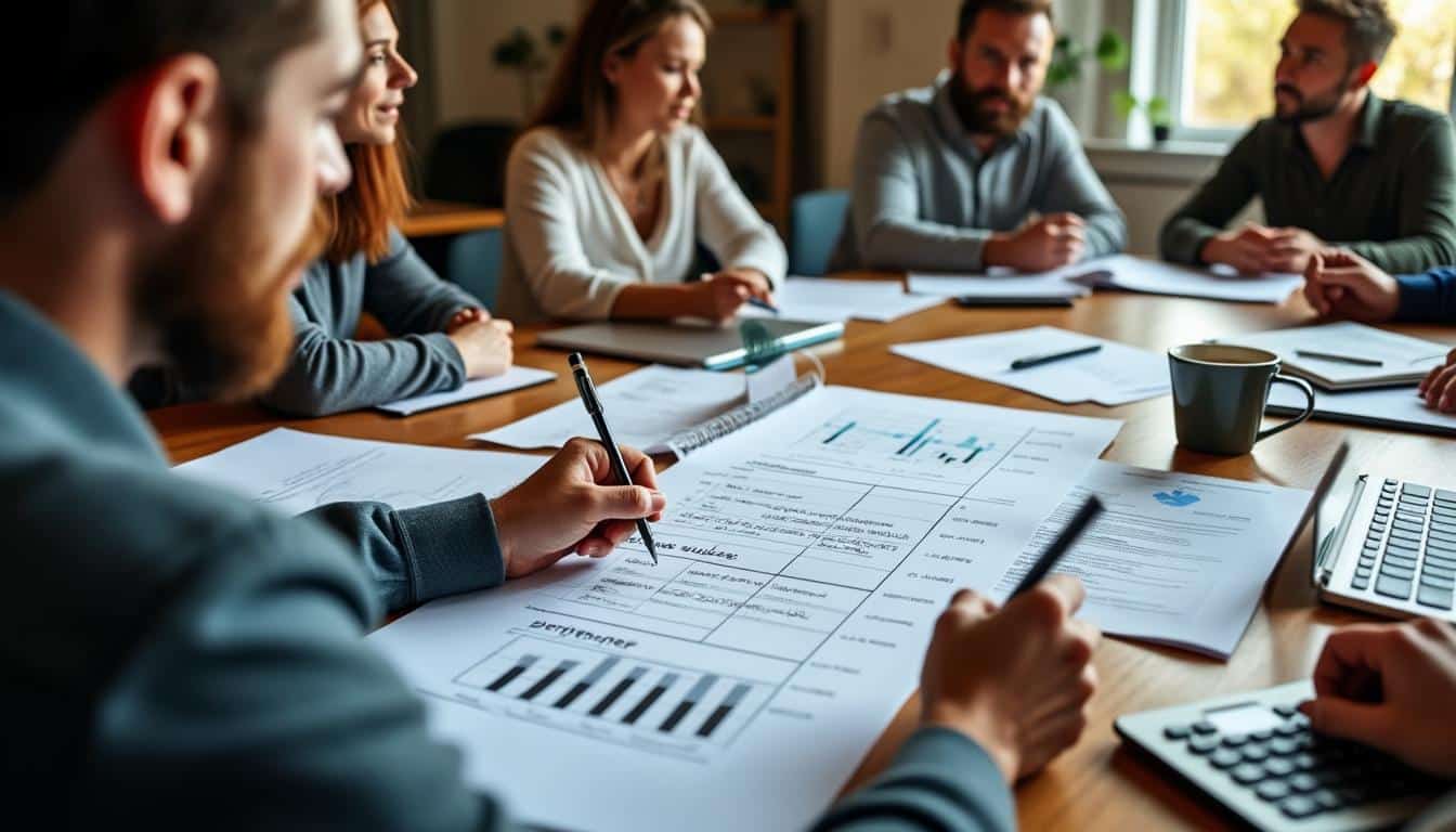 Illustration: Construire un tableau des hypothèses et erreurs sur la marge brute pas à pas