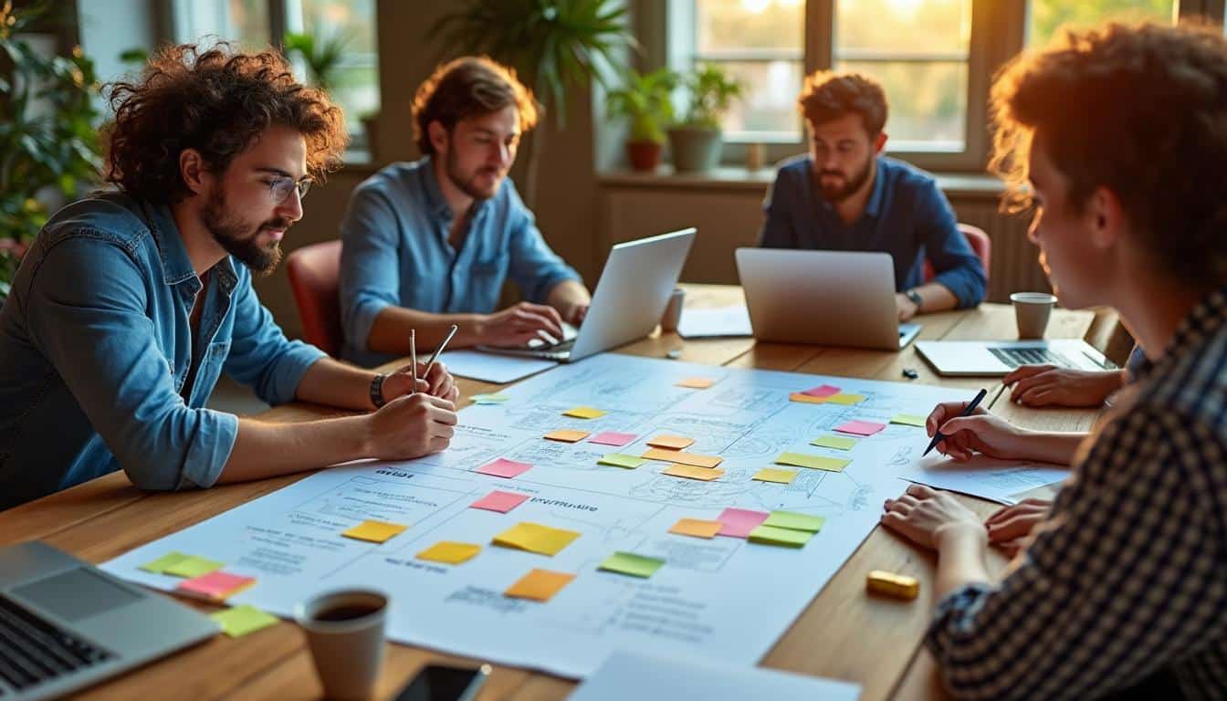 Illustration: Construire un tableau des hypothèses efficace pour le lancement de votre startup : étapes et conseils pratiques