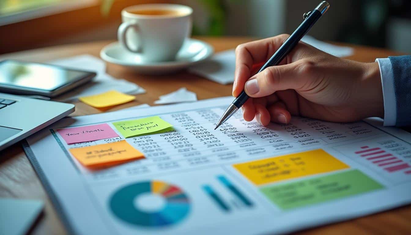Tableau d’hypothèses de trésorerie initiale en simulation : guide pratique
