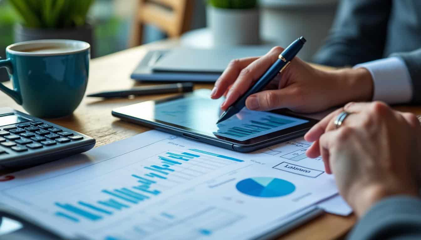 Analyse des variations mensuelles du ratio de trésorerie