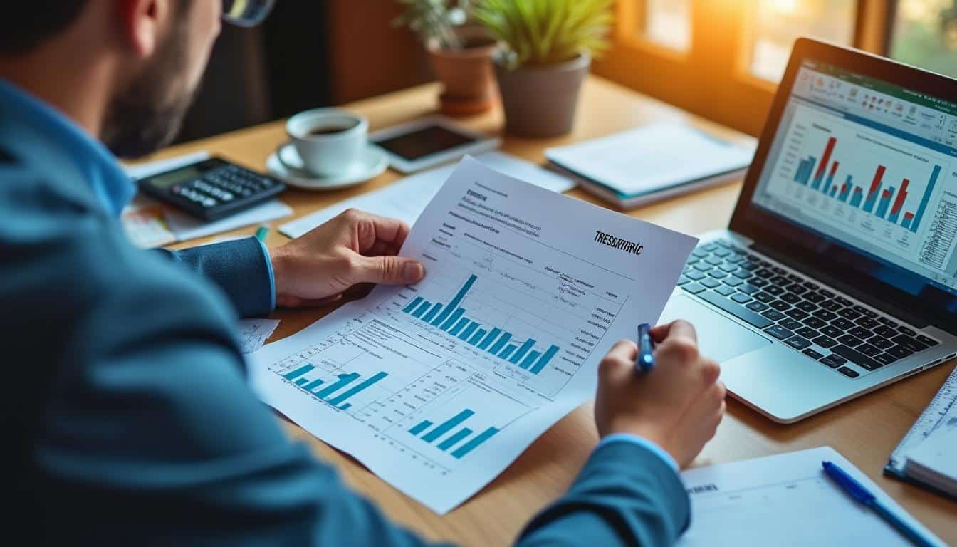 Illustration: Où retrouver la trésorerie dans le bilan comptable de l’entreprise