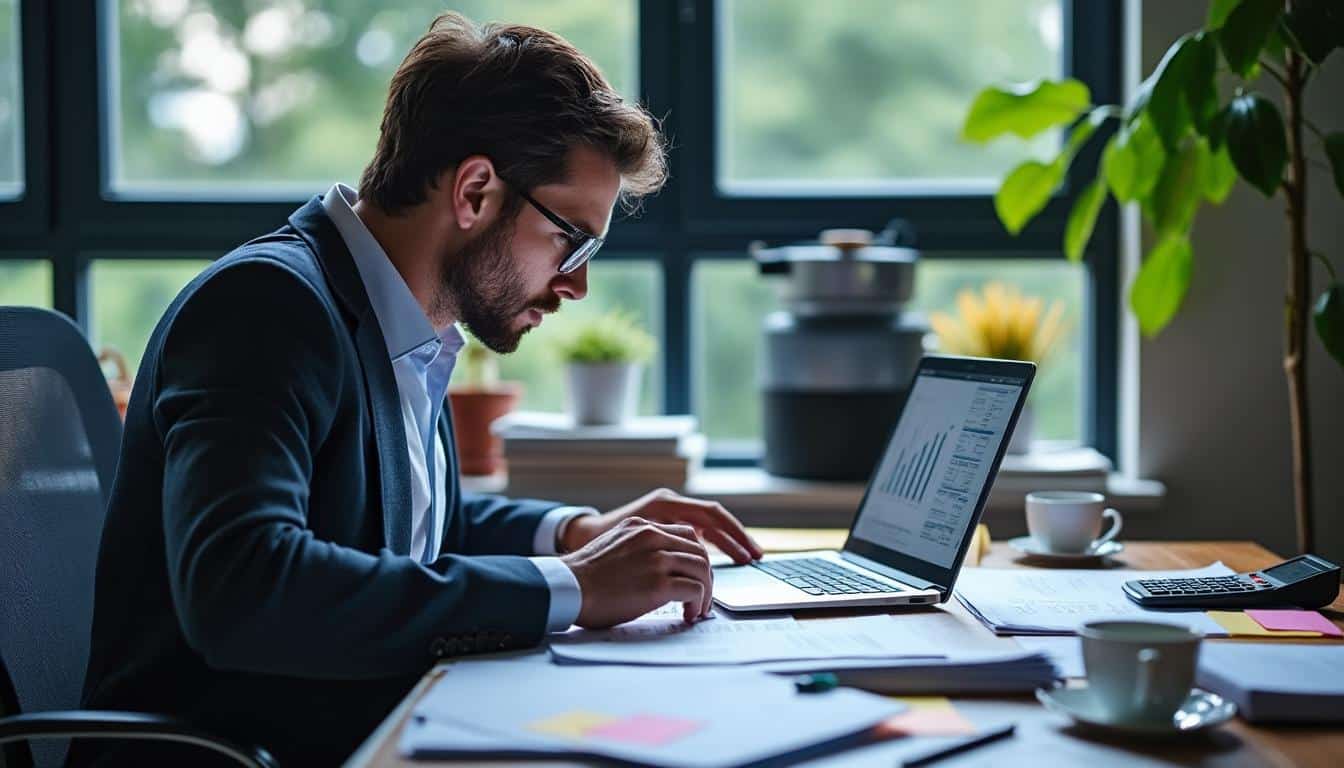 Illustration: Comment réaliser le calcul de la trésorerie nette étape par étape