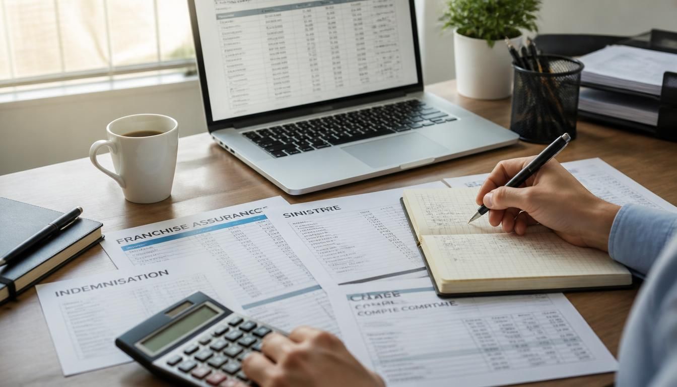 Quelle écriture pour une franchise d’assurance ?